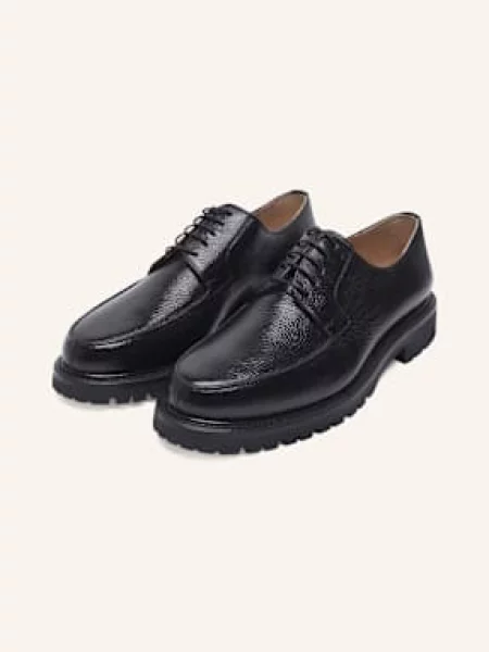 Henry Stevens Sznurowane Botki Haywood n3 schwarz czarne