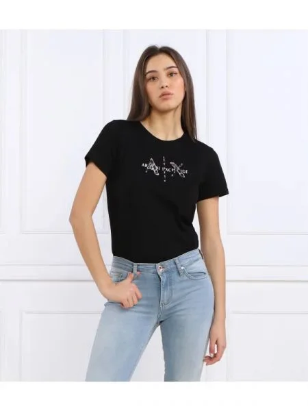 Armani Exchange Tricou negru