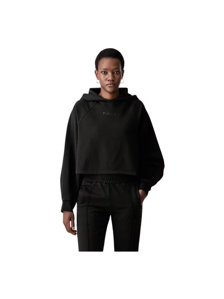 Bluza z kapturem Pinko czarna