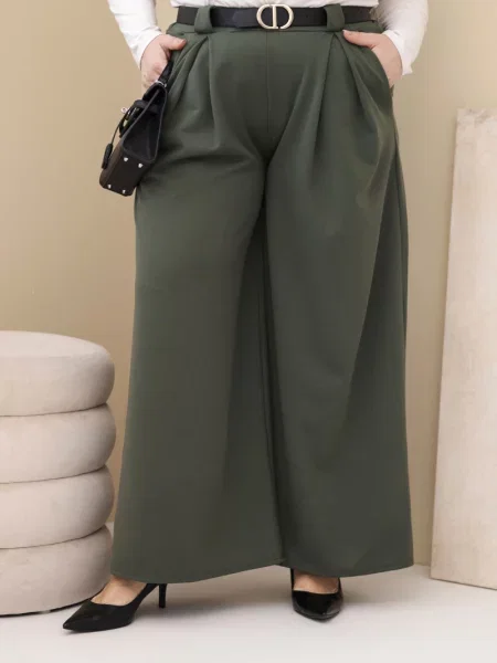 Hlače Kesi Włoski črna