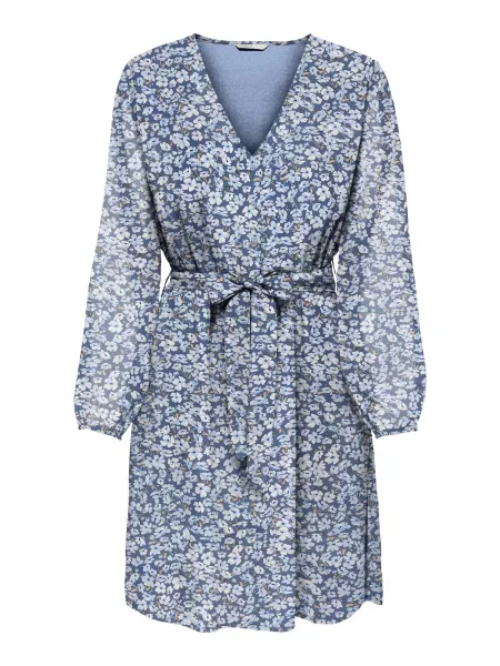 ONLY Rochie ONLCERA bej / albastru / safir / murdar alb