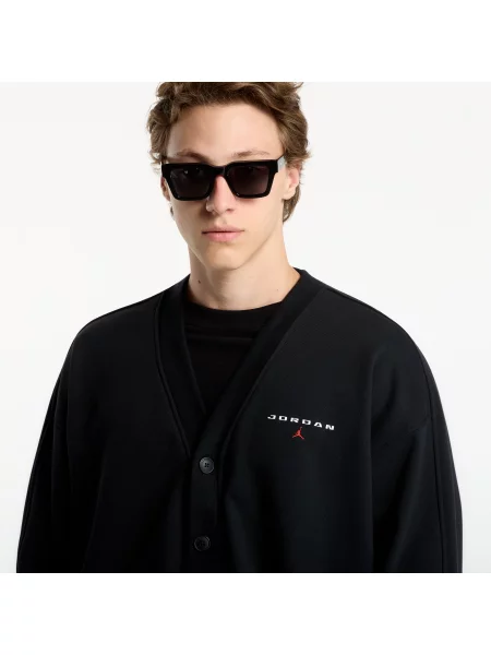 Sweatshirt Jordan Flight Cardigan Black M negru