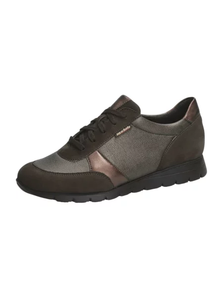 Sneakersy Mephisto skórzane brązowe