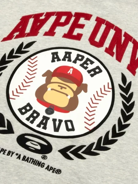Hanorac cu glugă Aape By A Bathing Ape gri