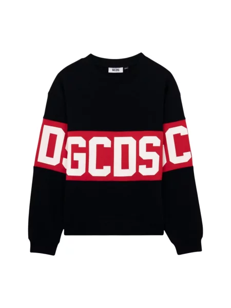Bluza nierozpinana Gcds z logo czarna