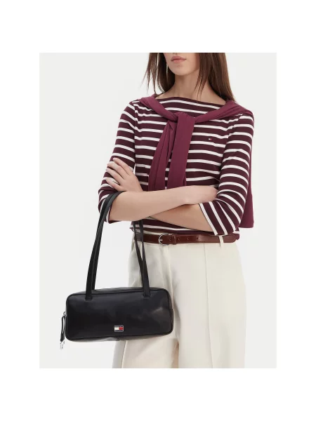Tommy Jeans Дамска чанта Tjw City Shoulder Bag черен
