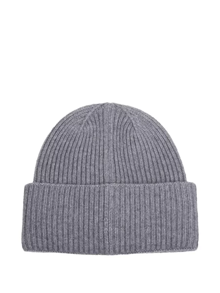 Căciulă Max Mara cu broderie gri
