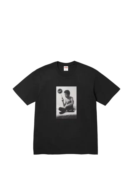 Tricou Supreme cu imagine negru