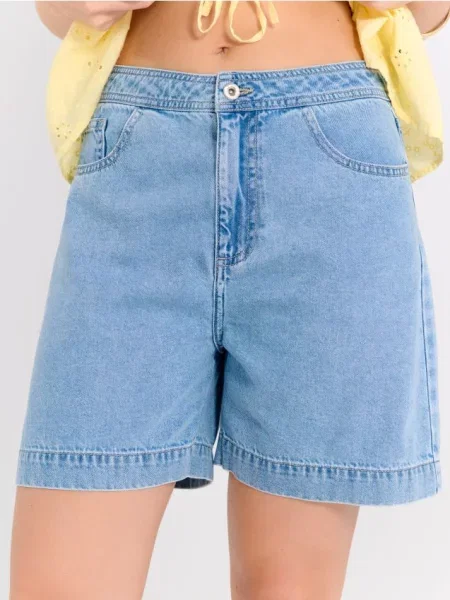 Бермуды Sinsay синие