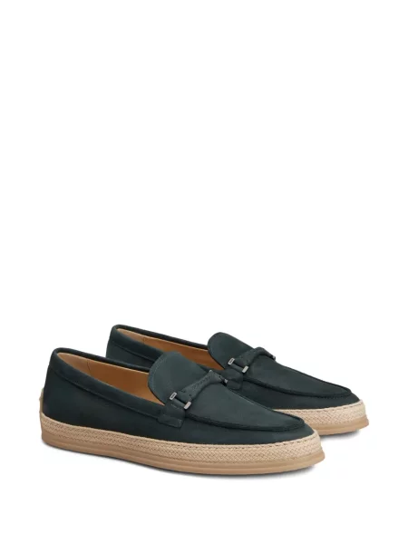 Велурени лоуфъри Tod's зелено