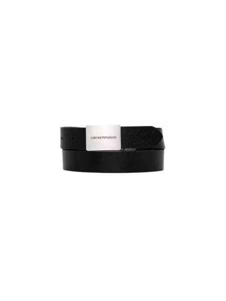 Pasek Emporio Armani czarny
