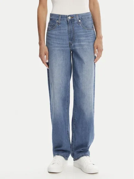 Дънки Levi's BAGGY DAD със стандартна талия синьо