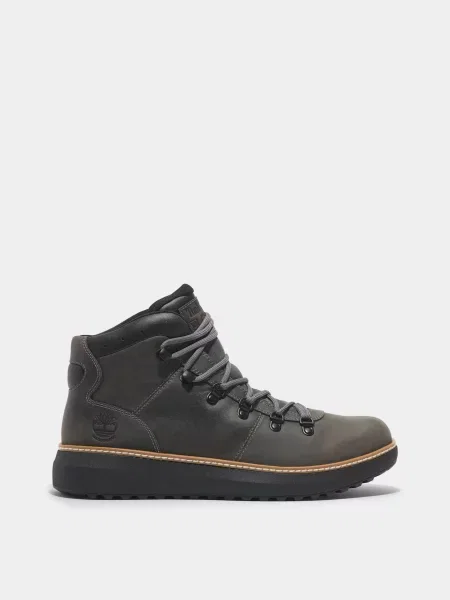 Нубукові Черевики Timberland Hudson Road Mid Waterproof сірий