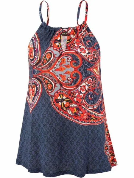 Top Lascana albastru