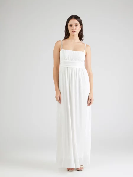 TFNC Rochie de seară NONA' alb