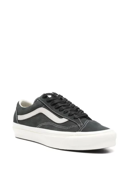 Sneakerși Vans din piele de căprioară negru