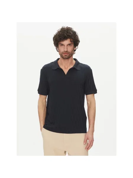 Marciano Guess Polo majica Mornarsko Regular Fit modra