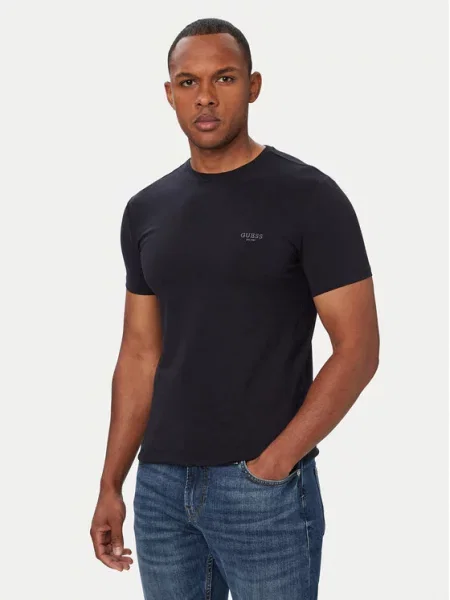 Guess Tricou Bleumarin Extra