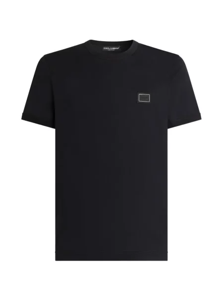 Tricou Dolce & Gabbana cu autograf albastru