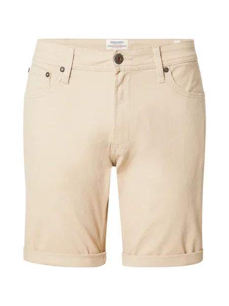 JACK & JONES Pantaloni JWHRICK lână alb