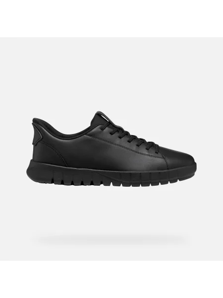 Sneakerși Geox negru