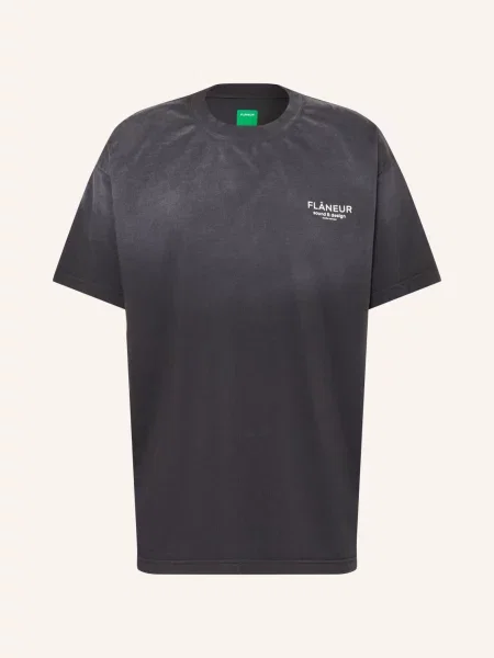 Flâneur T-Shirt schwarz czarna