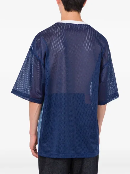 Μπλούζα Moschino από διχτυωτό μπλε