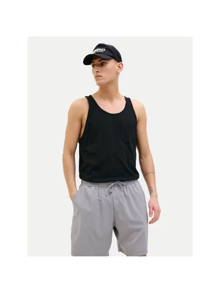 Jack & Jones Majica brez rokavov Varenna črna