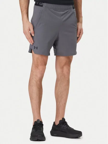 Under Armour Sportiniai šortai Vanish Woven Pilka juoda