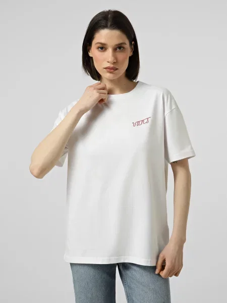 Футболка Vans CRYSTAL DREAM OS TEE білий