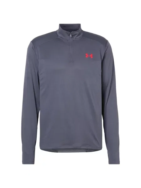 UNDER ARMOUR Tricou funcțional Tech Utility / bazalt / roșu / roșu deschis gri