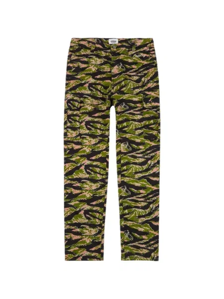 Pantaloni Oakley cu imagine cu model camuflaj negru
