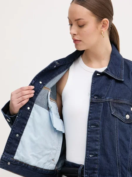 Calvin Klein Jeans дънково яке дамско от деним