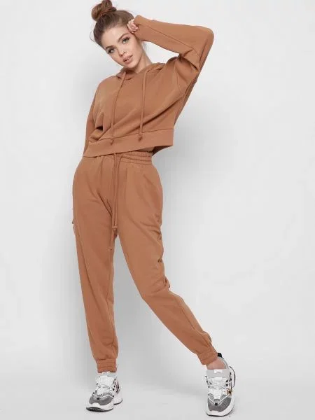 CARICA Штаны спортивные Женское коричневый