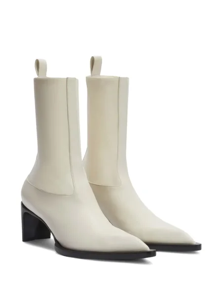 Gležnjače Jil Sander bijela