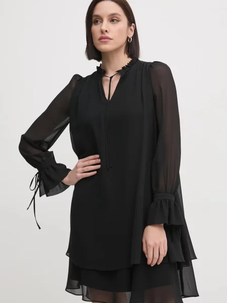 Joop! rochie mini evazati negru
