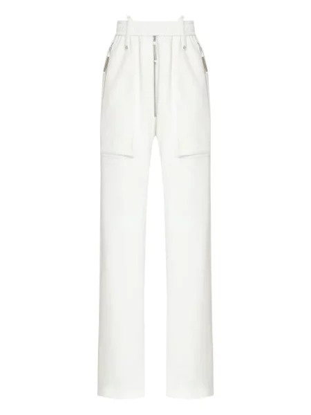 Pantaloni Gloria Coelho alb