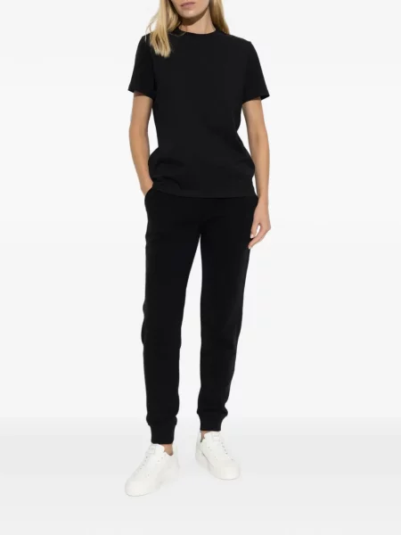 Tricou Balmain cu broderie negru