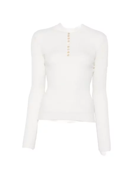 Top Soft Goat tricotate alb