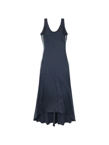 Rochie midi Off-white până la genunchi cu spatele deschis de costum alb