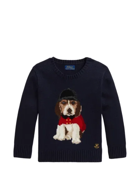 Sweter dziecięcy Polo Ralph Lauren niebieski