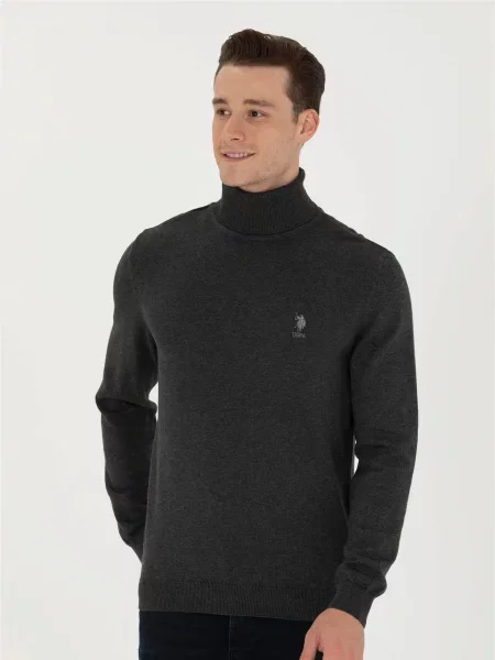 Светр US Polo сірий
