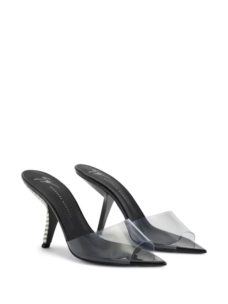 Sandale Giuseppe Zanotti transparente negru