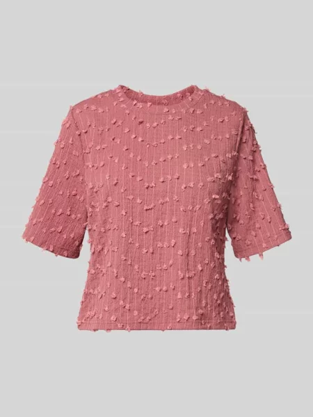 T-shirt z ozdobnym obszyciem Jake*s Collection