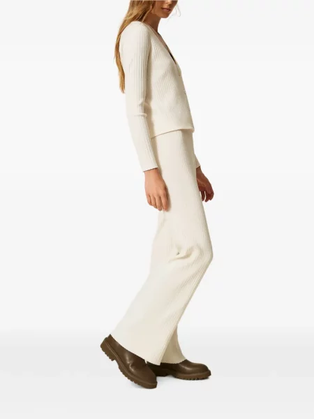 Pantaloni Twinset tricotate