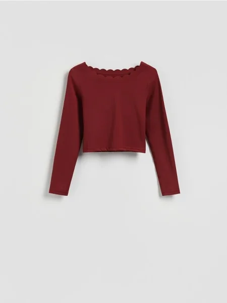 Tricou Reserved bordo