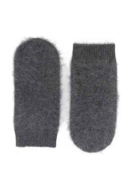Mănuși Lisa Yang din cașmir gri