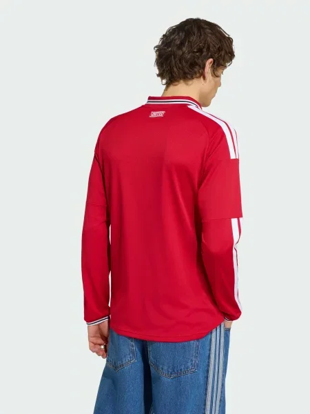Поло Adidas красное