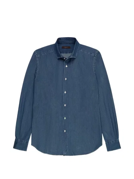 Cămașă din denim Slowear albastru