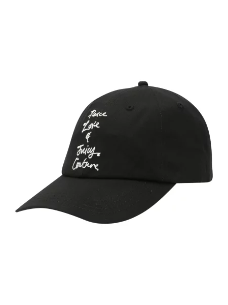 Juicy Couture șapcă de baseball din PEACE LOVE AND JUICY CAP cu imprimeu negru